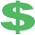 dollar sign icon