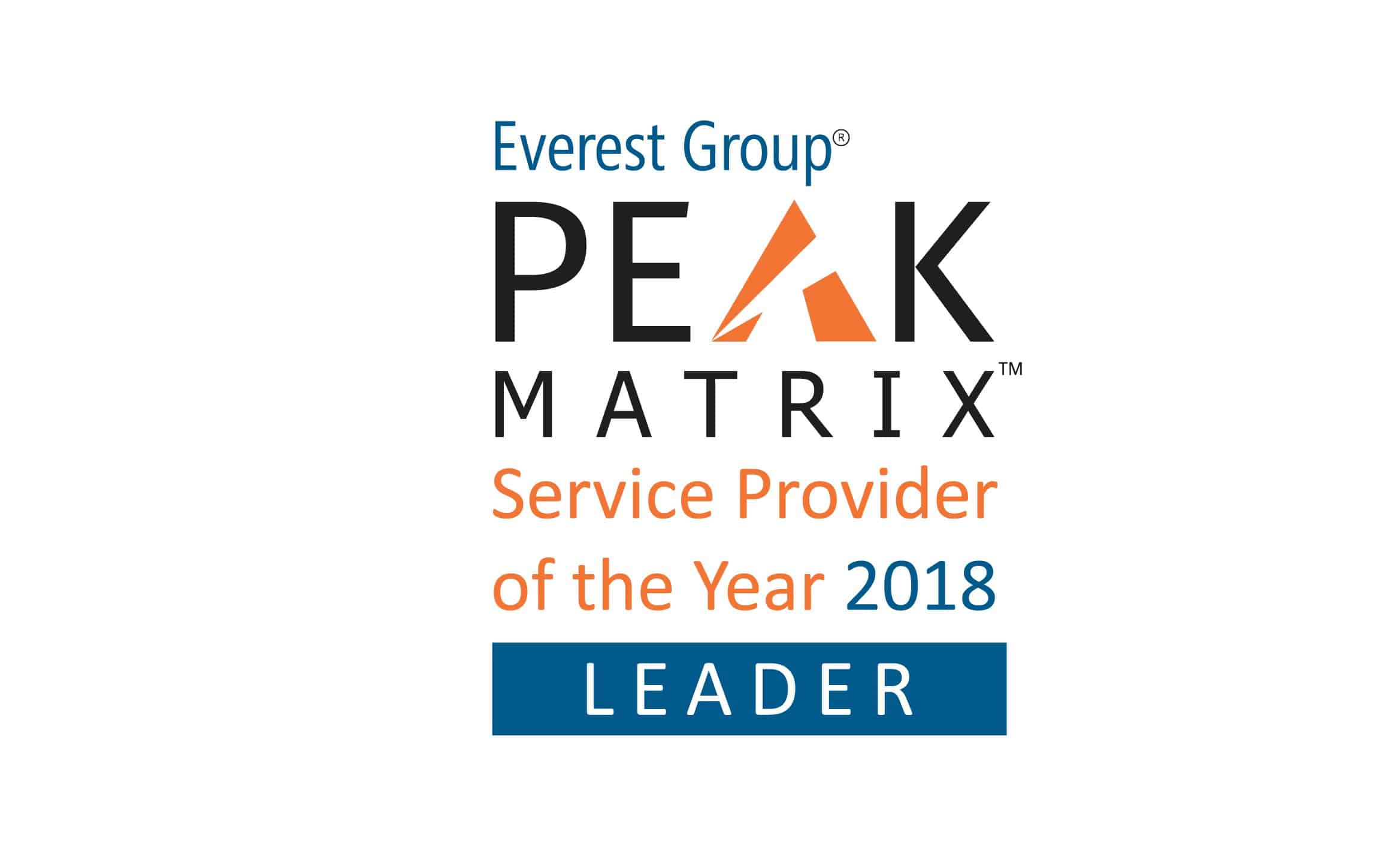 logo for PEAK Matrix SPOTY-2018 Leader