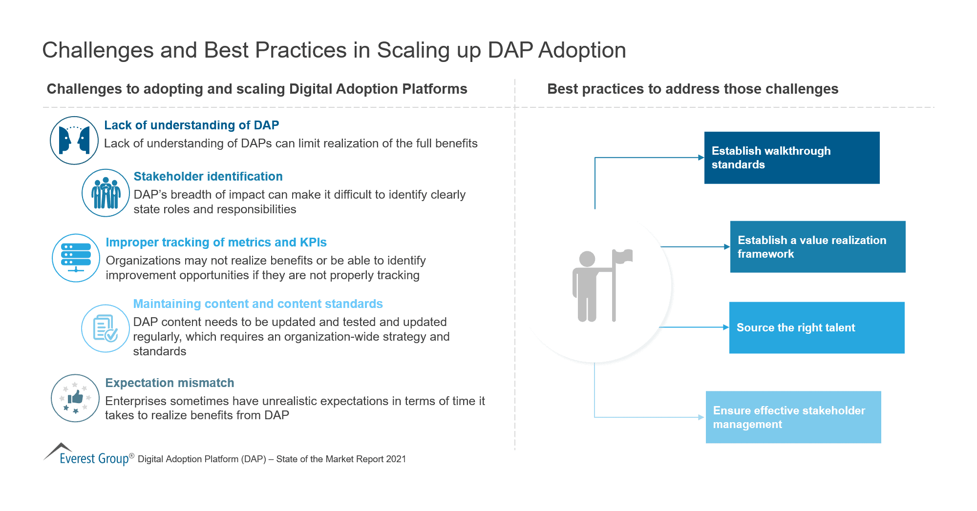 Challenges and Best Practices in Scaling up DAP Adoption