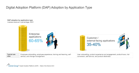 Digital Adoption Platform (DAP) Adoption by Application Type
