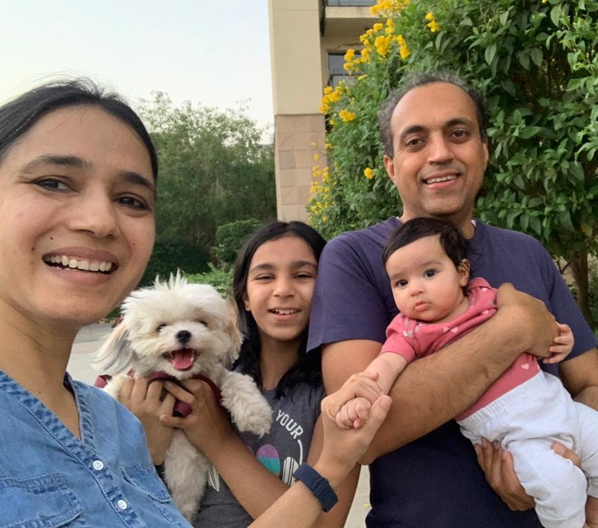 Rahul family cropped