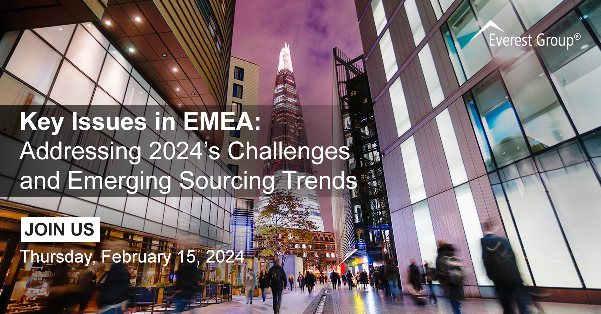 Key Issues In EMEA Addressing 2024’s Challenges And Emerging Sourcing