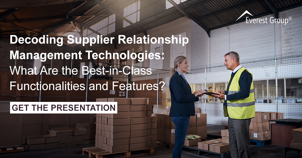 Decoding Supplier Relationship Management Technologies: What Are The ...