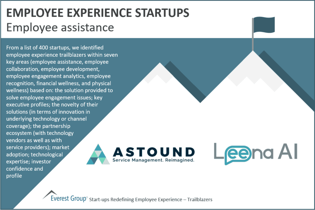 Employee experience start ups Employee assistance