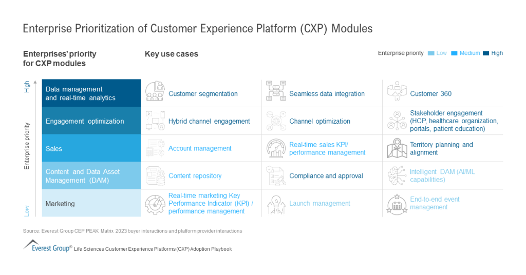 Enterprise Prioritization of Customer Experience Platform Modules