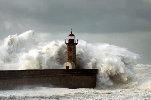 Wave Ravaged Lighthouse jpg