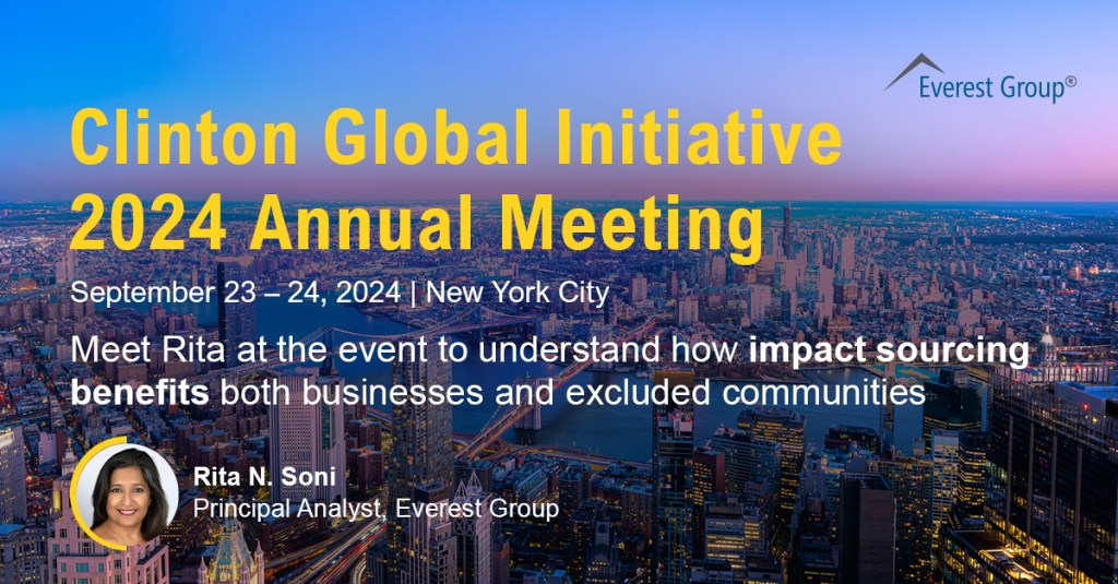 Everest Group Clinton Global Initiative 2024