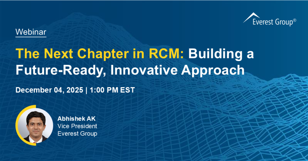 The Next Chapter in RCM: Building a Future-Ready, Innovative Approach