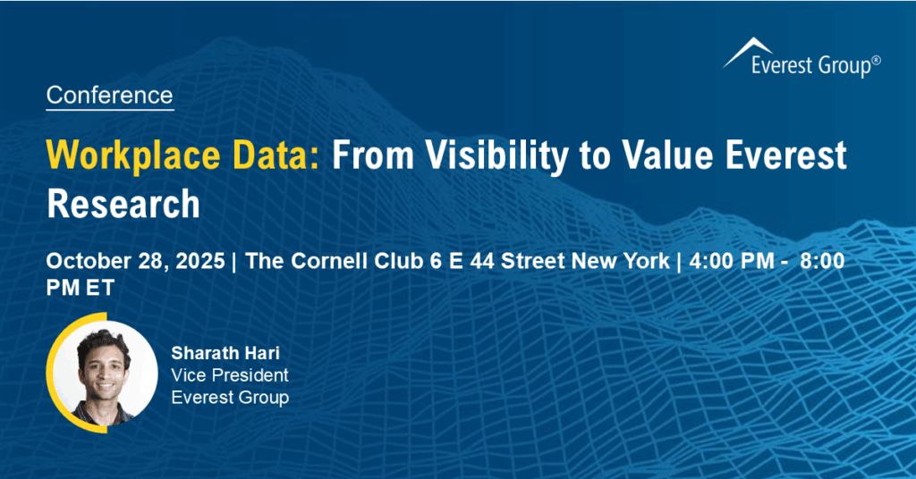 Workplace Data: From Visibility to Value Everest Research