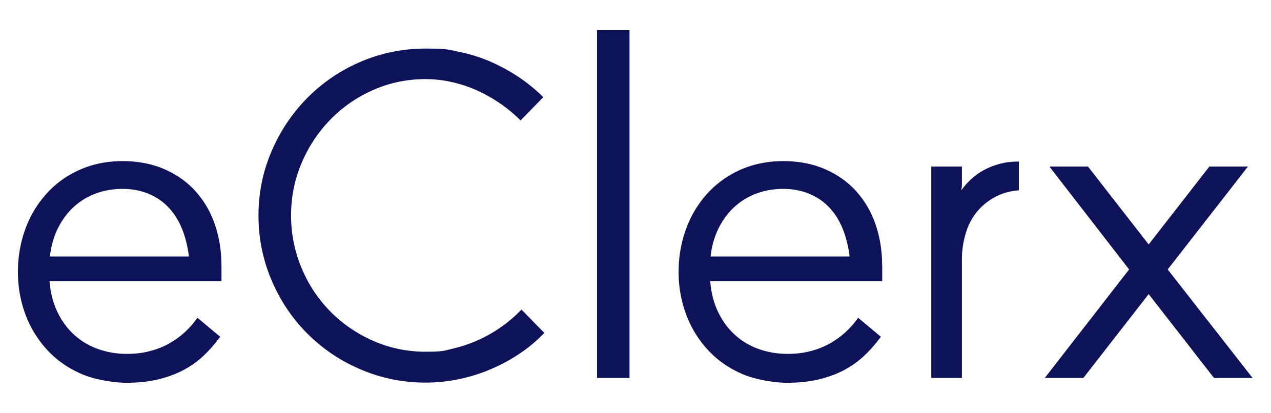 eClerx Navy color logo RGB
